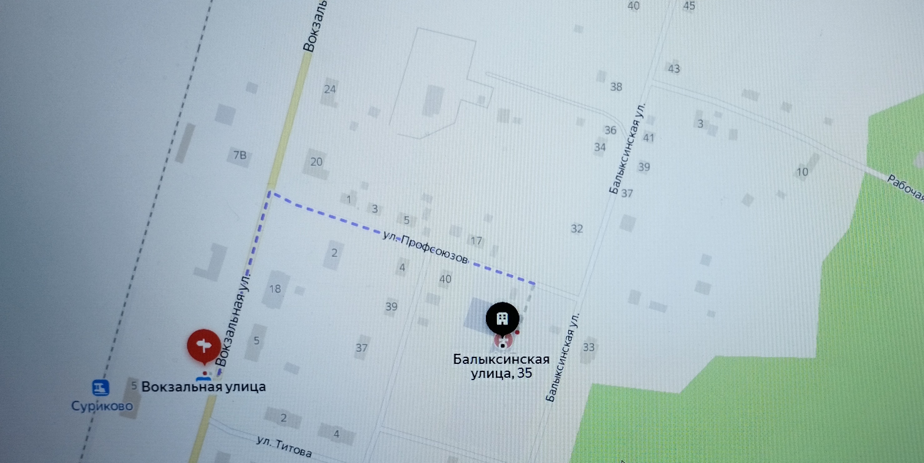 Схема проезда